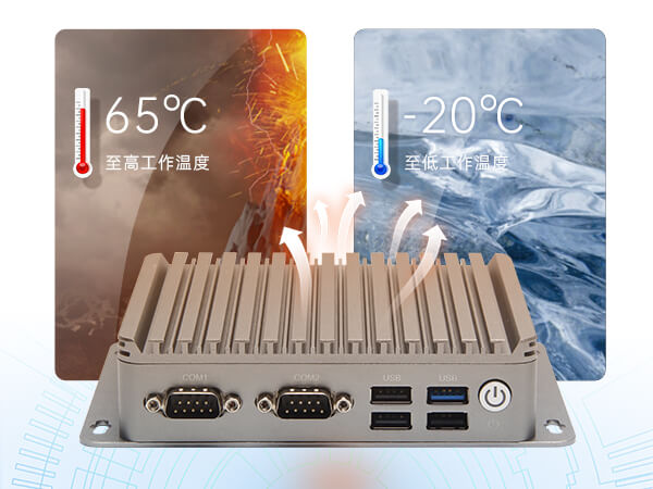 三亿无风扇工控机