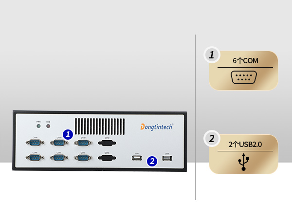 三亿桌面式工控机,迷你工业主机,EPC-3100
