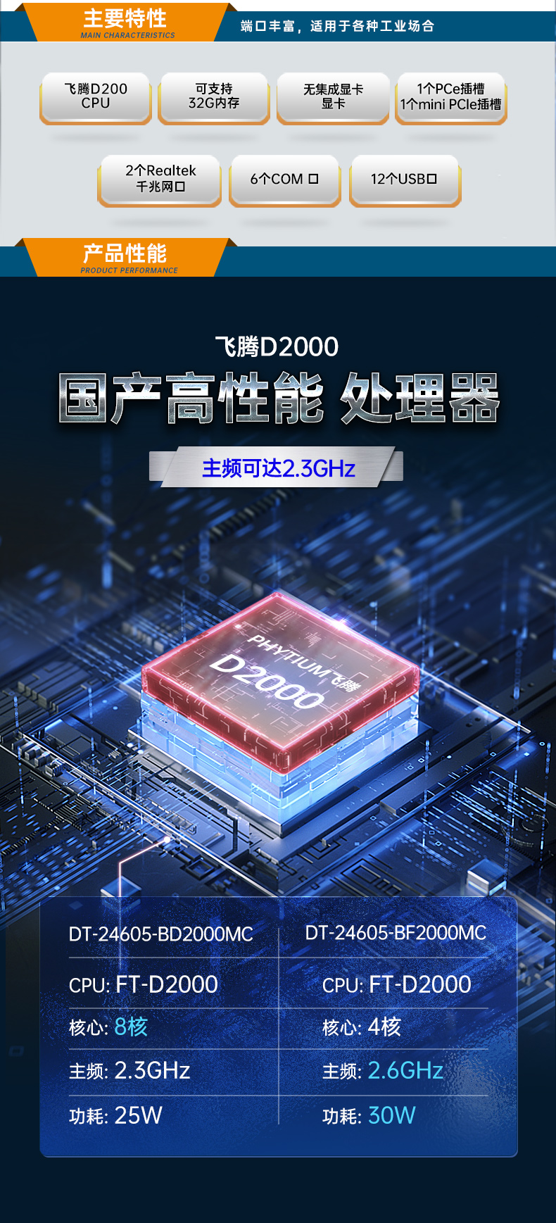 国产化工控机,飞腾D2000CPU,DT-24605-BD2000MC.jpg 国产化工控机,飞腾D2000CPU,DT-24605-BD2000MC.jpg
