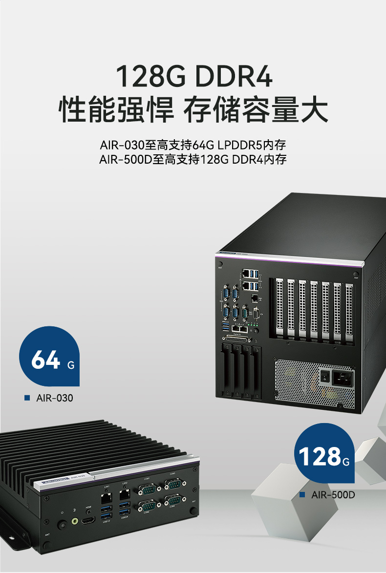 研华AI边缘服务器,双GPU工控主机,DDR4内存|AIR-500D.jpg 研华AI边缘服务器,双GPU工控主机,DDR4内存|AIR-500D.jpg