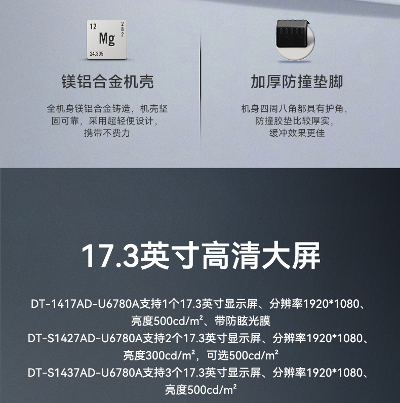 Dongtintech国产化17.3英寸下翻式加固便携机,DT-1417AD-U6780A.jpg Dongtintech国产化17.3英寸下翻式加固便携机,DT-1417AD-U6780A.jpg