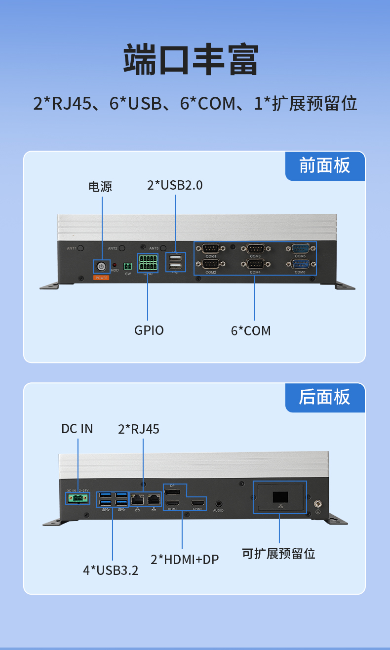 轻薄无风扇工控机,Win10工业自动化边缘计算,DTB-3065-H420E.jpg 轻薄无风扇工控机,Win10工业自动化边缘计算,DTB-3065-H420E.jpg
